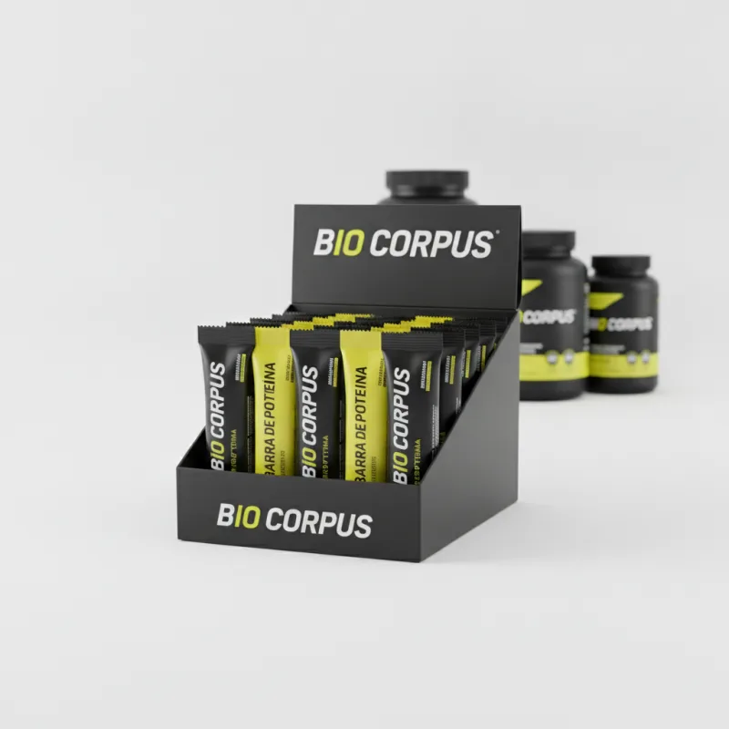 Display de barras de proteína Bio Corpus