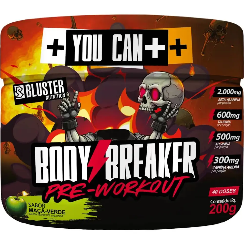 Pré - treino Body Breaker - 300g - Absolut