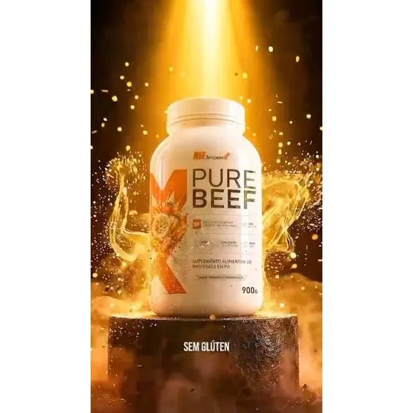 Beef protein - 900g pote - Mk Suplementos