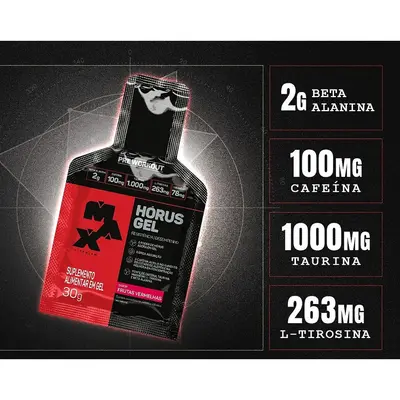Hórus gel - Sachê de 30g - Max Titanium