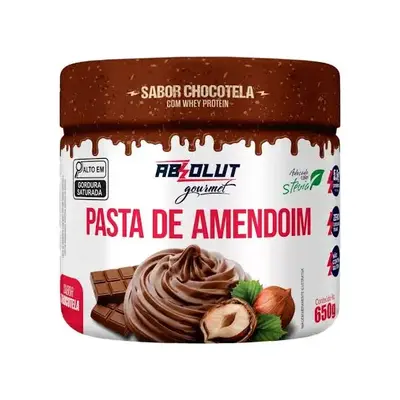 Pasta de amendoim - 650g - Absolut