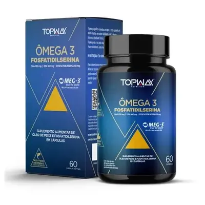 Ômega 3 Fosfatidilserina - 60 Cps - TOPWAY
