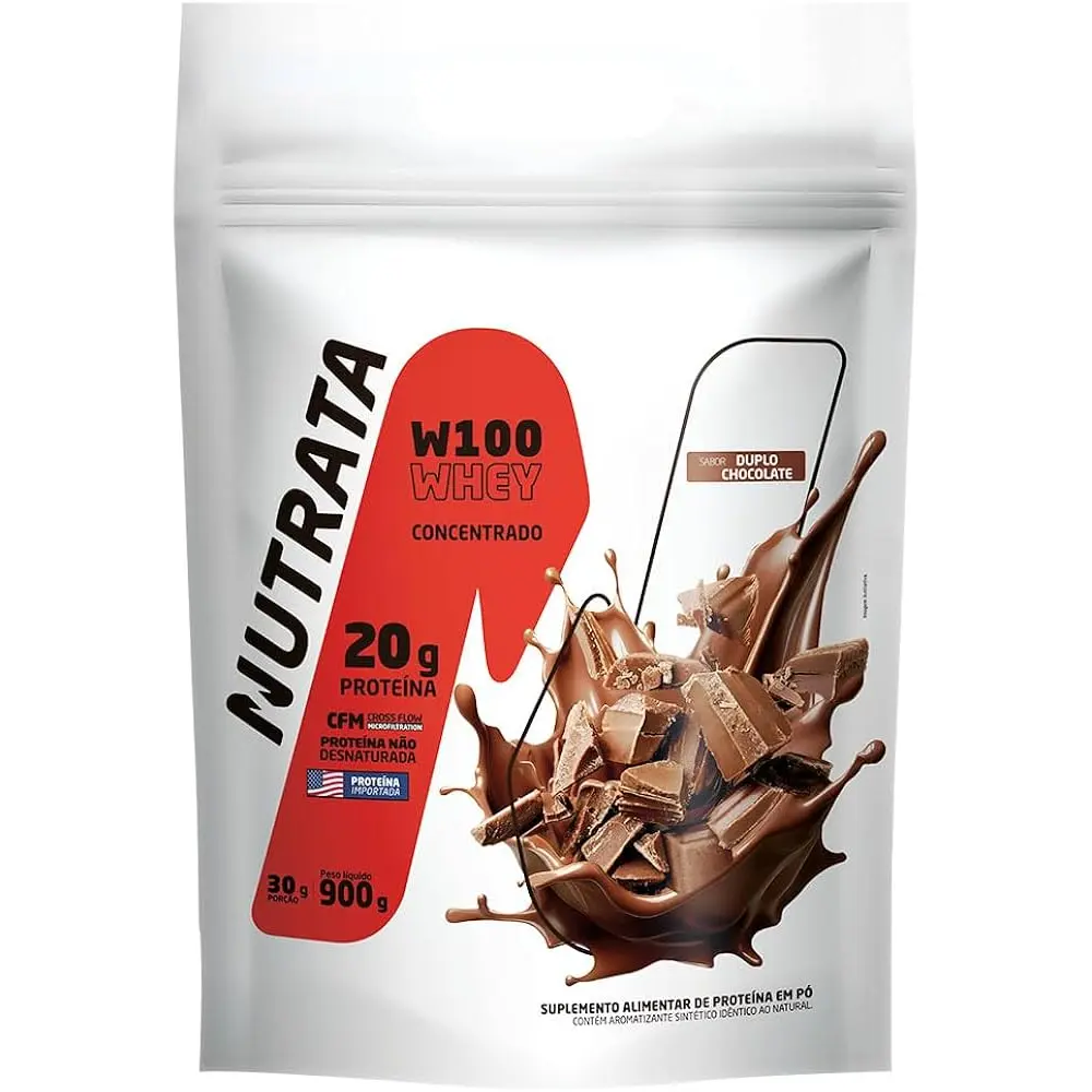 Whey W100 - 900g refil - Nutrata