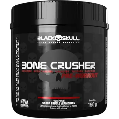 Pré- treino Bone Crusher - 150g - Black Skull