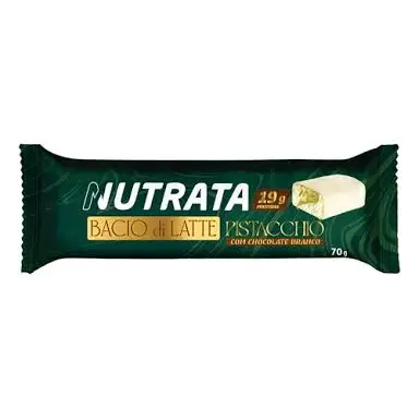 Barra Bacio di Latte pistache 70g - Cx 9 und - Nutrata