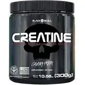Creatina pura - 300g - Black skull